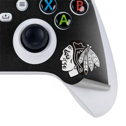 NHL Chicago Blackhawks Black Background Xbox Series S Skins