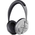 NHL Chicago Blackhawks Black Text Bose Noise Cancelling Headphones 700 Skin