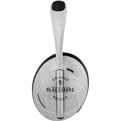 NHL Chicago Blackhawks Black Text Bose Noise Cancelling Headphones 700 Skin