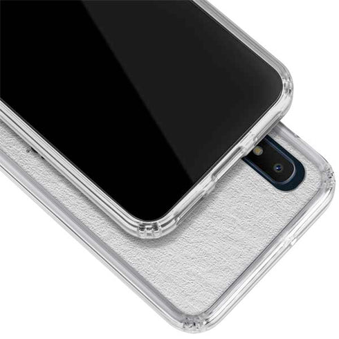 NHL Chicago Blackhawks Black Text Galaxy A10e Clear Case