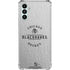 NHL Chicago Blackhawks Black Text Galaxy A13 5G Clear Case