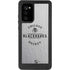NHL Chicago Blackhawks Black Text Galaxy Note20 5G Waterproof Case