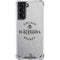 NHL Chicago Blackhawks Black Text Galaxy S21 5G Clear Case