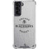 NHL Chicago Blackhawks Black Text Galaxy S21 5G Clear Case
