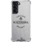 NHL Chicago Blackhawks Black Text Galaxy S22 Clear Case