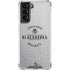 NHL Chicago Blackhawks Black Text Galaxy S22 Clear Case