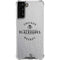 NHL Chicago Blackhawks Black Text Galaxy S22 Plus Clear Case