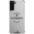 NHL Chicago Blackhawks Black Text Galaxy S22 Plus Clear Case