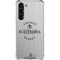 NHL Chicago Blackhawks Black Text Galaxy S23 Plus Clear Case