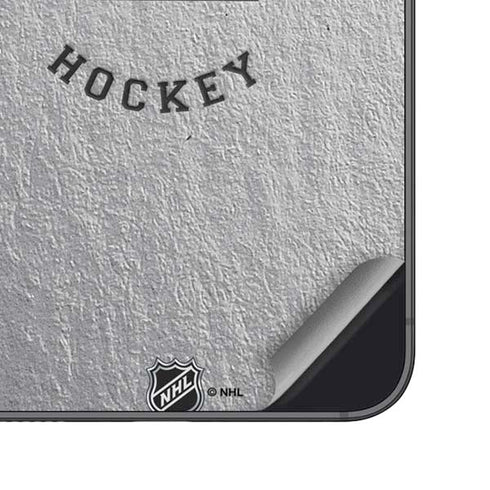 NHL Chicago Blackhawks Black Text Galaxy S23 Skin