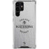 NHL Chicago Blackhawks Black Text Galaxy S24 Ultra Clear Case