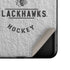 NHL Chicago Blackhawks Black Text Galaxy Z Flip Skin