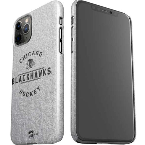 NHL Chicago Blackhawks Black Text iPhone 11 Pro Lite Case