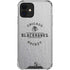 NHL Chicago Blackhawks Black Text iPhone 12 Mini Clear Case