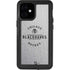 NHL Chicago Blackhawks Black Text iPhone 12 Mini Waterproof Case