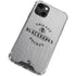NHL Chicago Blackhawks Black Text iPhone 14 Plus Clear Case