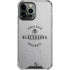 NHL Chicago Blackhawks Black Text iPhone 14 Pro Max Clear Case