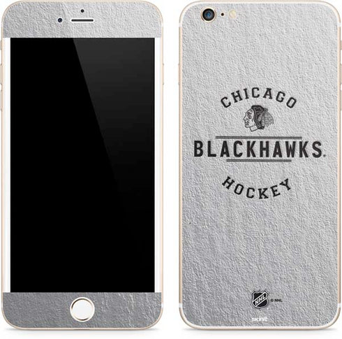 NHL Chicago Blackhawks Black Text iPhone 6/6s Plus Skin