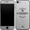 NHL Chicago Blackhawks Black Text iPhone 8 Skin