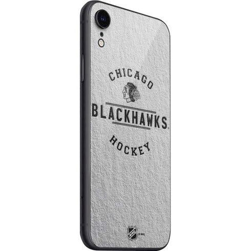 NHL Chicago Blackhawks Black Text iPhone SE (2nd & 3rd Gen) Skin
