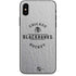 NHL Chicago Blackhawks Black Text iPhone X Skin