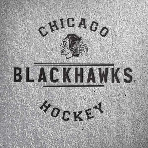 NHL Chicago Blackhawks Black Text iPhone X Skin