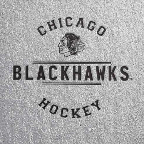 NHL Chicago Blackhawks Black Text iPhone XR Skin