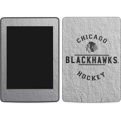 NHL Chicago Blackhawks Black Text Amazon Kindle Skin