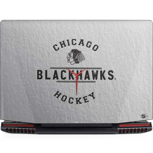 NHL Chicago Blackhawks Black Text Legion Y720 Skin