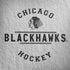 NHL Chicago Blackhawks Black Text Moto G6 Skin