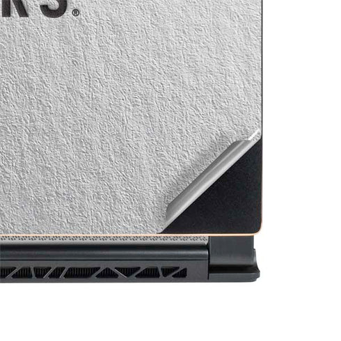 NHL Chicago Blackhawks Black Text MSI GS65 Stealth Laptop Skin