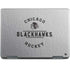NHL Chicago Blackhawks Black Text Notebook 9 Pro 13in (2017) Skin