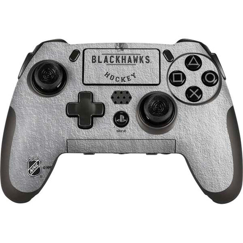 NHL Chicago Blackhawks Black Text PlayStation Scuf Vantage 2 Controller Skin