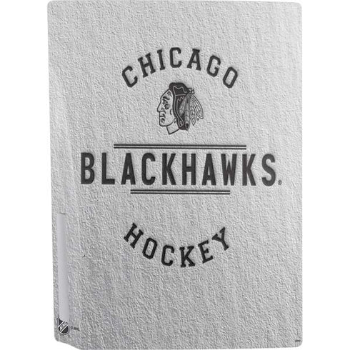 NHL Chicago Blackhawks Black Text PS5 Bundle Skin