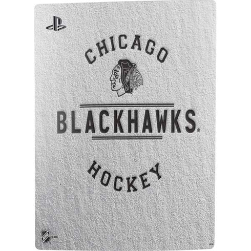 NHL Chicago Blackhawks Black Text PS5 Digital Edition Bundle Skin