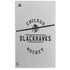 NHL Chicago Blackhawks Black Text PS5 Slim Disk Bundle Skin