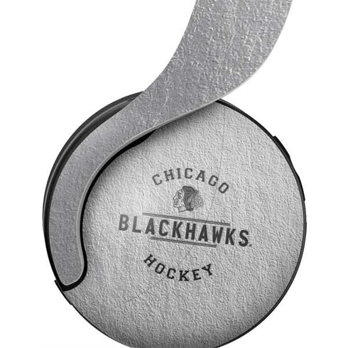 NHL Chicago Blackhawks Black Text PULSE 3D Wireless Headset for PS5 Skin