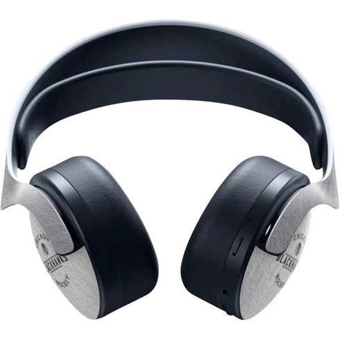 NHL Chicago Blackhawks Black Text PULSE 3D Wireless Headset for PS5 Skin