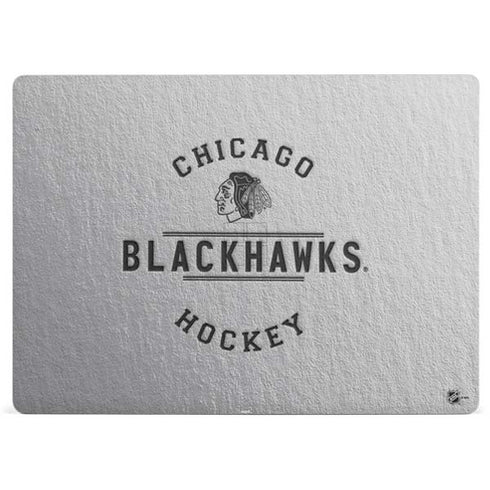 NHL Chicago Blackhawks Black Text Surface Laptop 3 13.5in Skin