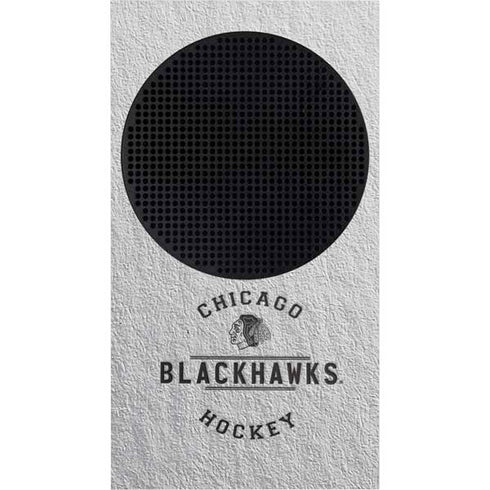 NHL Chicago Blackhawks Black Text Xbox Series S Bundle Skin