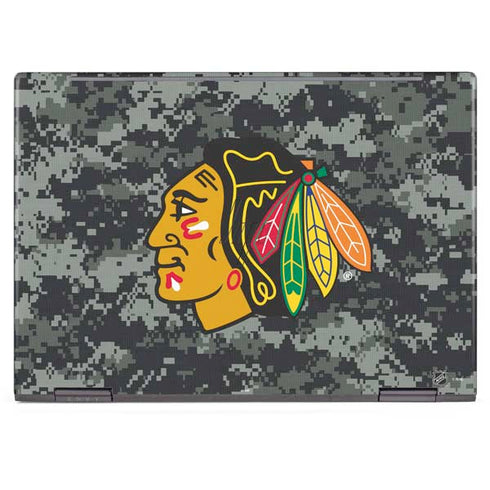 NHL Chicago Blackhawks Camo HP Envy Skin