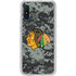 NHL Chicago Blackhawks Camo Galaxy A10e Clear Case
