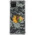 NHL Chicago Blackhawks Camo Galaxy A12 Clear Case