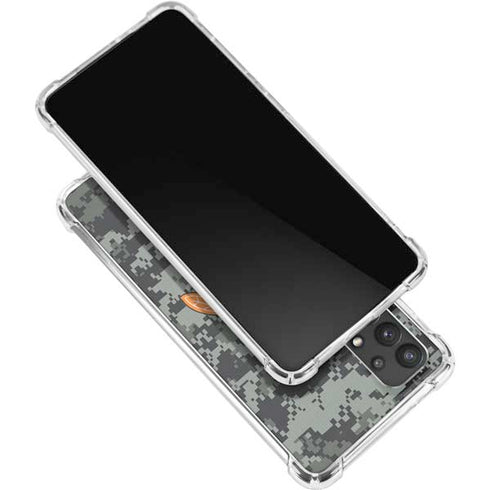 NHL Chicago Blackhawks Camo Galaxy A32 5G Clear Case