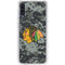 NHL Chicago Blackhawks Camo Galaxy A50 Clear Case