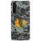 NHL Chicago Blackhawks Camo Galaxy A54 5G Clear Case