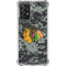NHL Chicago Blackhawks Camo Galaxy A72 5G Clear Case