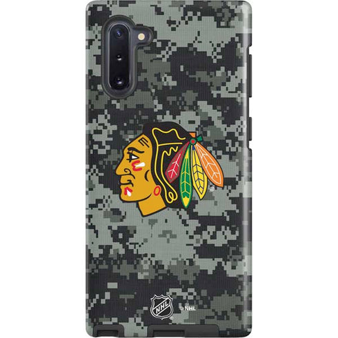 NHL Chicago Blackhawks Camo Galaxy Note 10 Pro Case