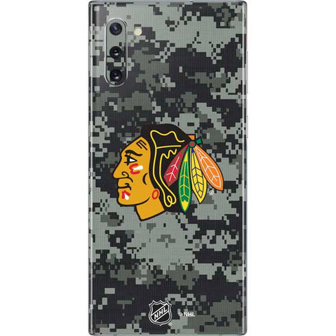 NHL Chicago Blackhawks Camo Galaxy Note 10 Skin
