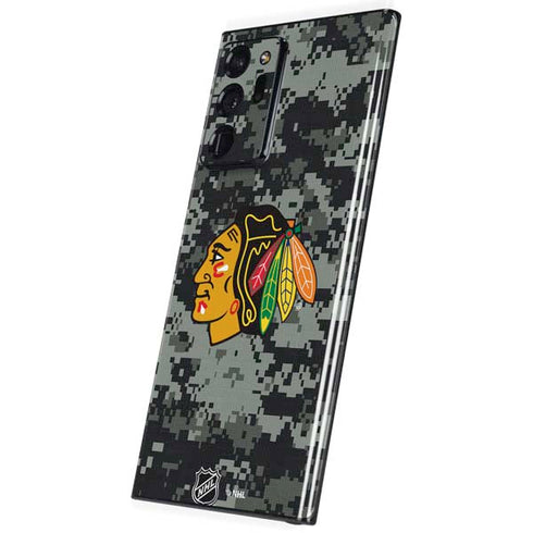 NHL Chicago Blackhawks Camo Galaxy Note20 Ultra 5G Skin